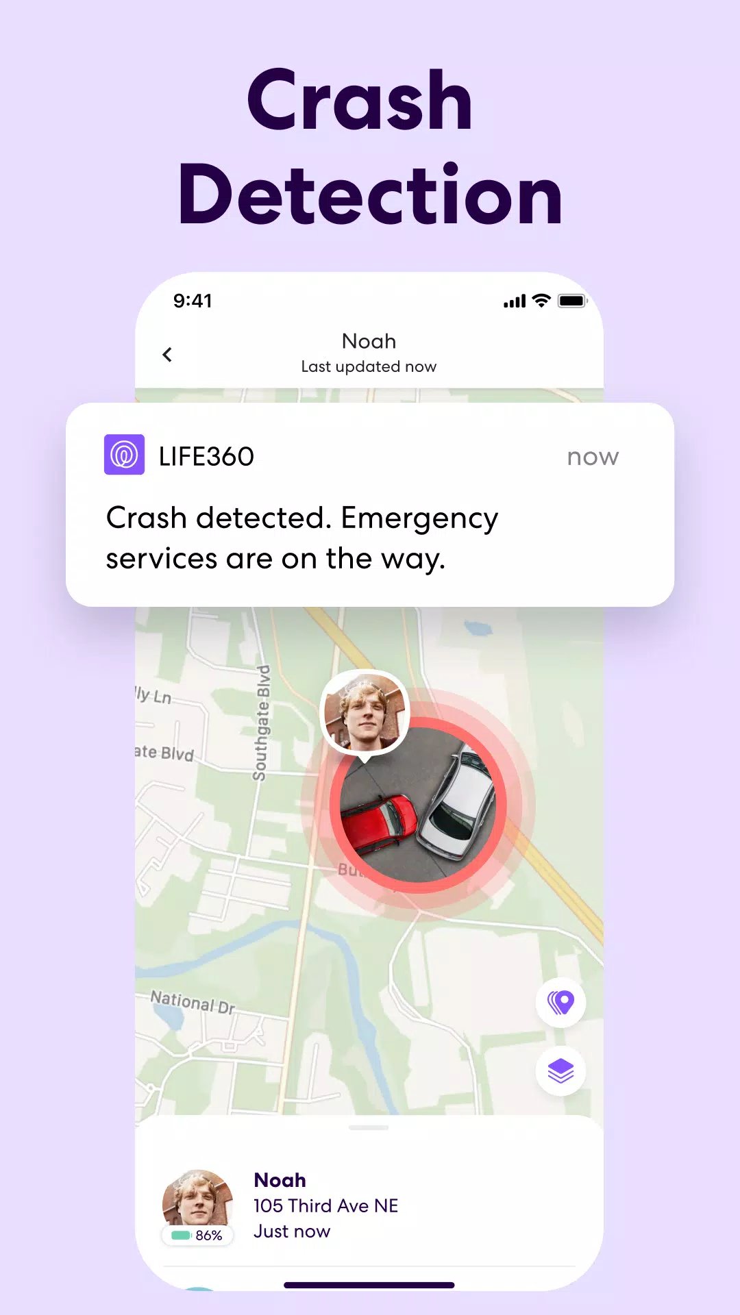 Life360 Localiser Famille Amis Capture d'écran 2