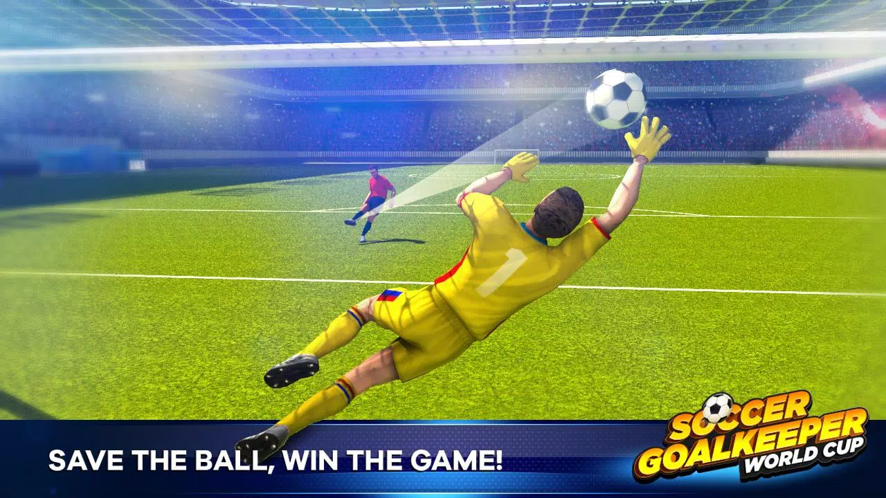 Soccer Goalkeeper Games 2024 ภาพหน้าจอ 1