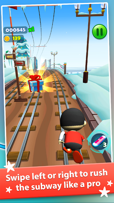 Subway Ryan Rush Runner 3D ภาพหน้าจอ 0