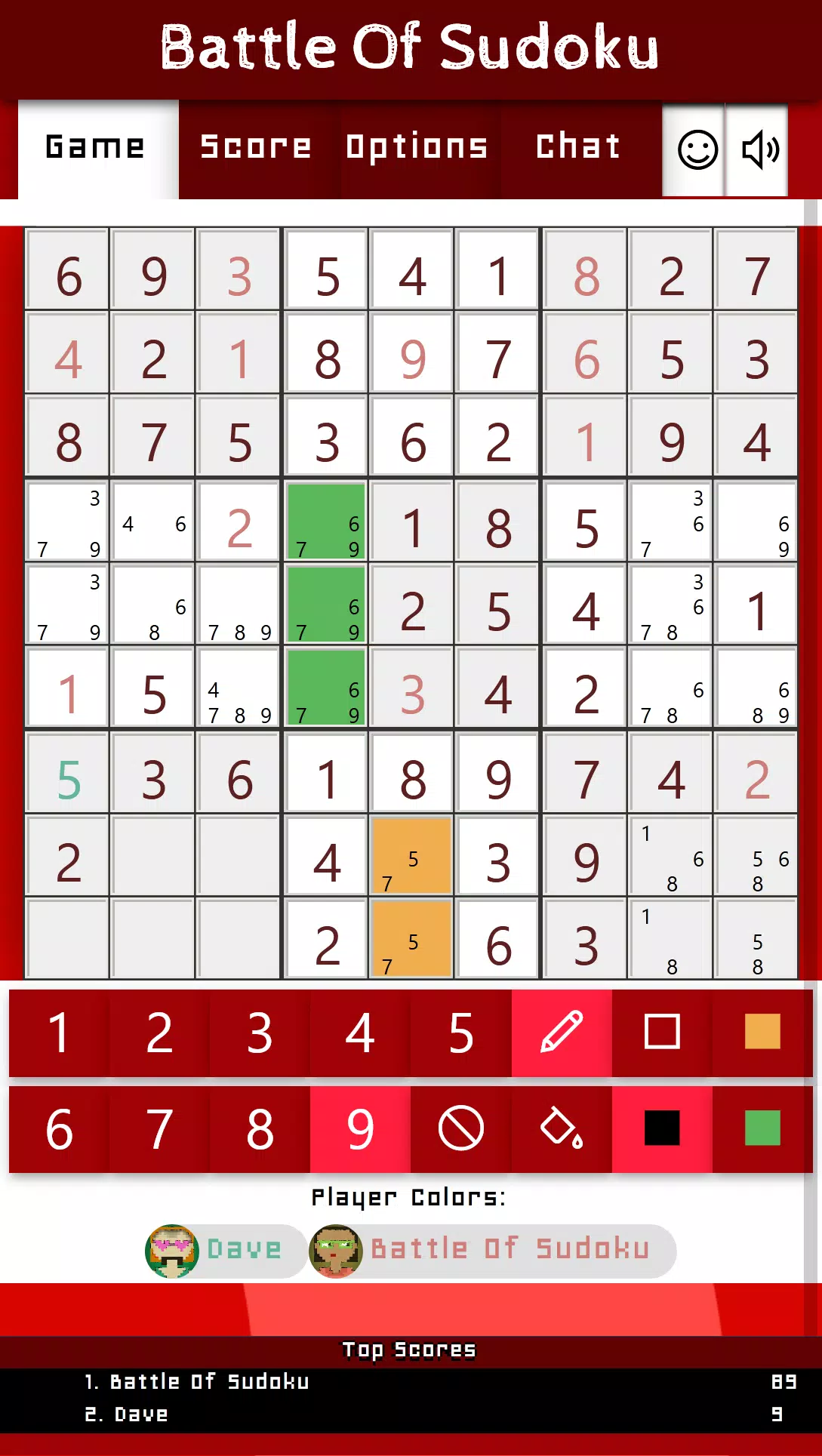 Battle Of Sudoku স্ক্রিনশট 3