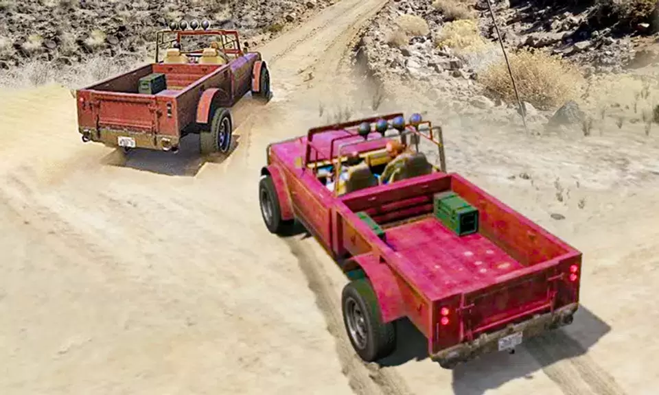 Offroad Pickup Truck Simulator ภาพหน้าจอ 0