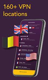 VPN Panther: Express & Secure ဖန်သားပြင်ဓာတ်ပုံ 3