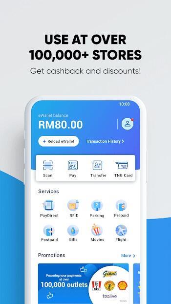 Touch n Go eWallet Mod應用截圖第1張