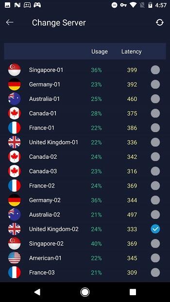 QuickVPN Mod Zrzut ekranu 1