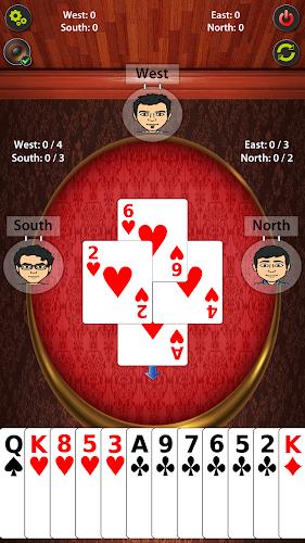 Schermata Call Bridge Card Game 2