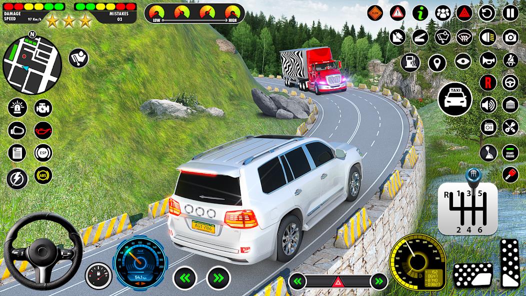 Parking Car Driving School Sim Mod Скриншот 3