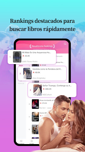 RosaNovela-leer novela libro应用截图第2张