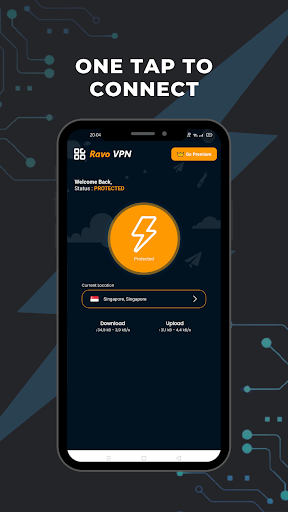 RavoVPN - Secure VPN Proxy Captura de pantalla 1