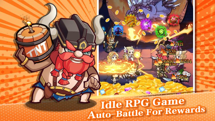 Schermata Mythic Summon: Idle RPG 2