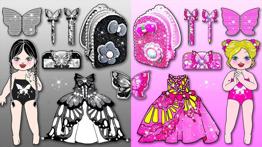 Paper Dolls Diary DIY Dress Up應用截圖第3張