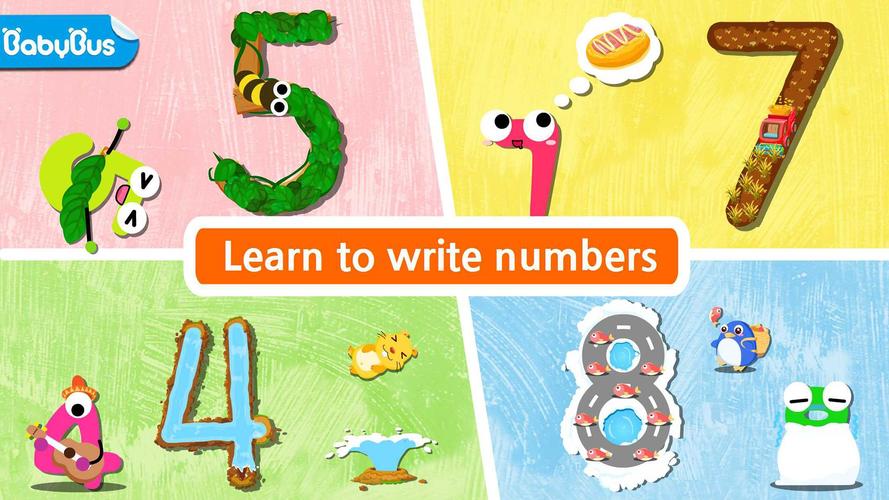 Baby Panda’s Numbers ဖန်သားပြင်ဓာတ်ပုံ 0