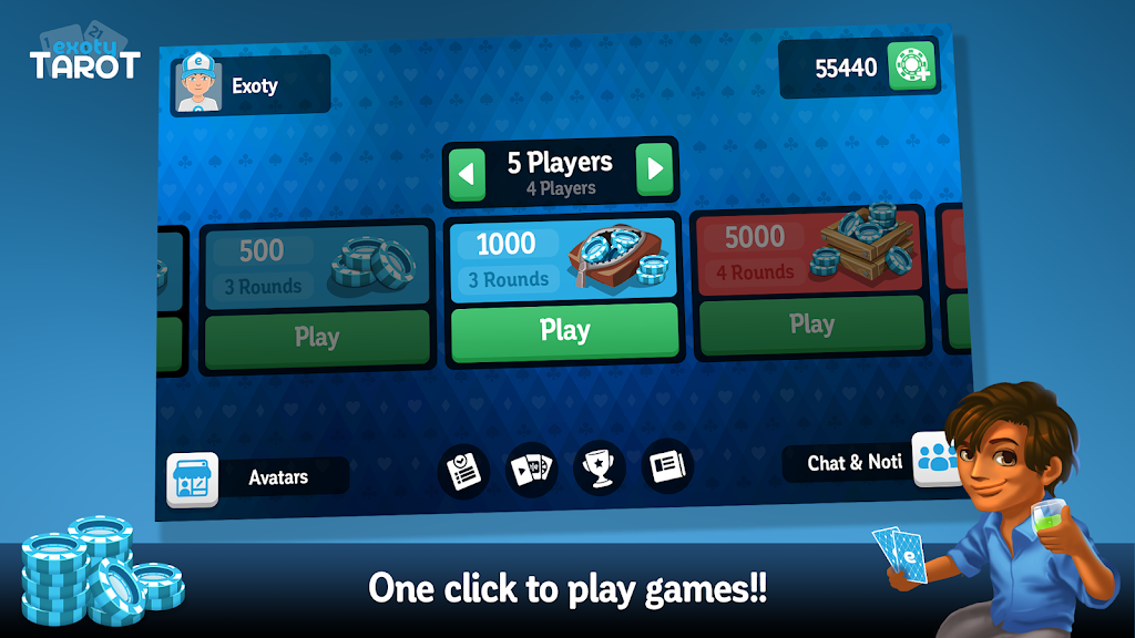 Multiplayer Tarot Game应用截图第1张