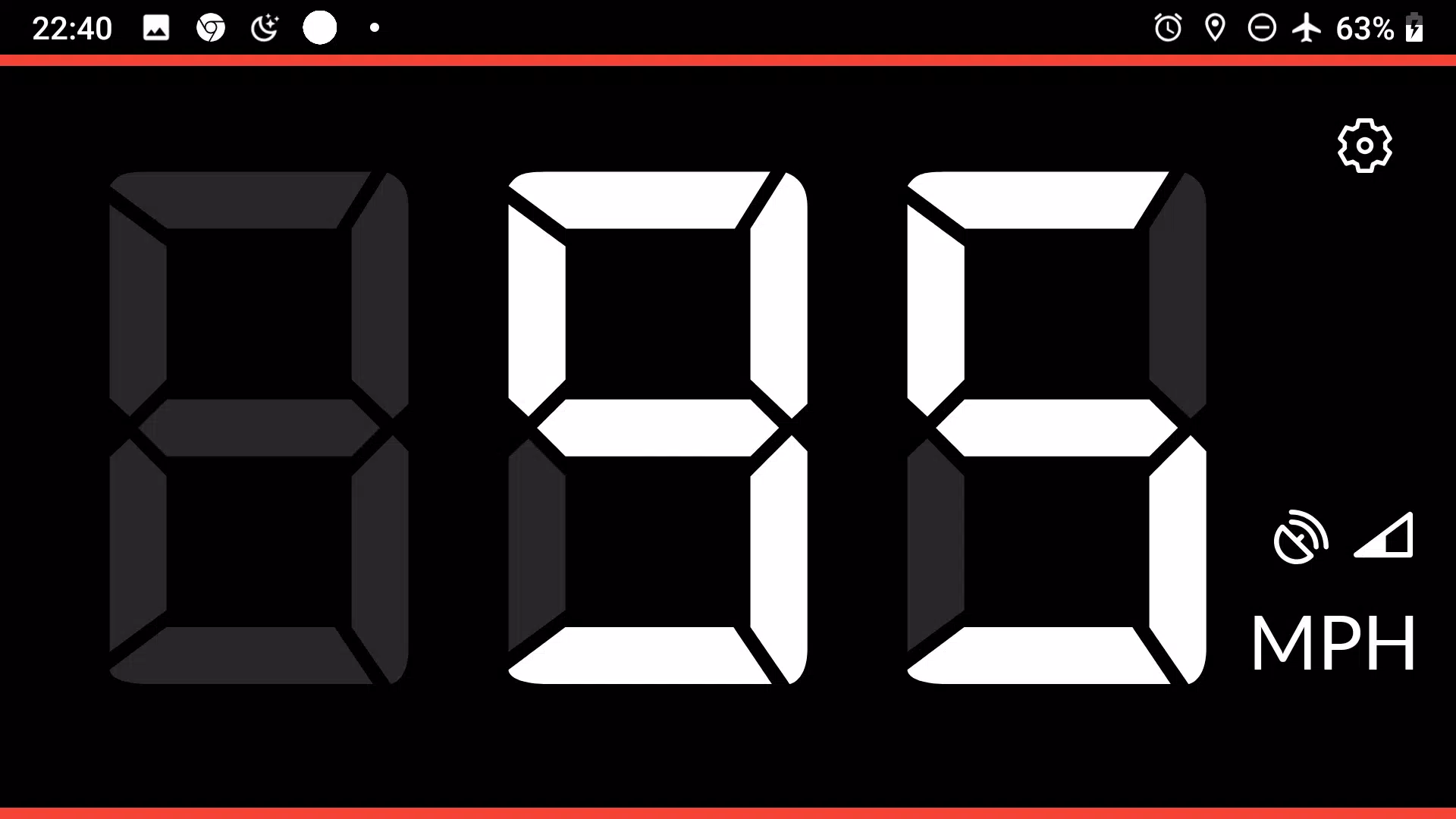 GPS Speedometer ဖန်သားပြင်ဓာတ်ပုံ 1