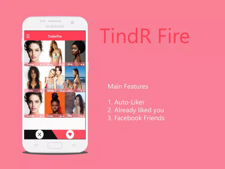 TindR Fire Tangkapan skrin 0