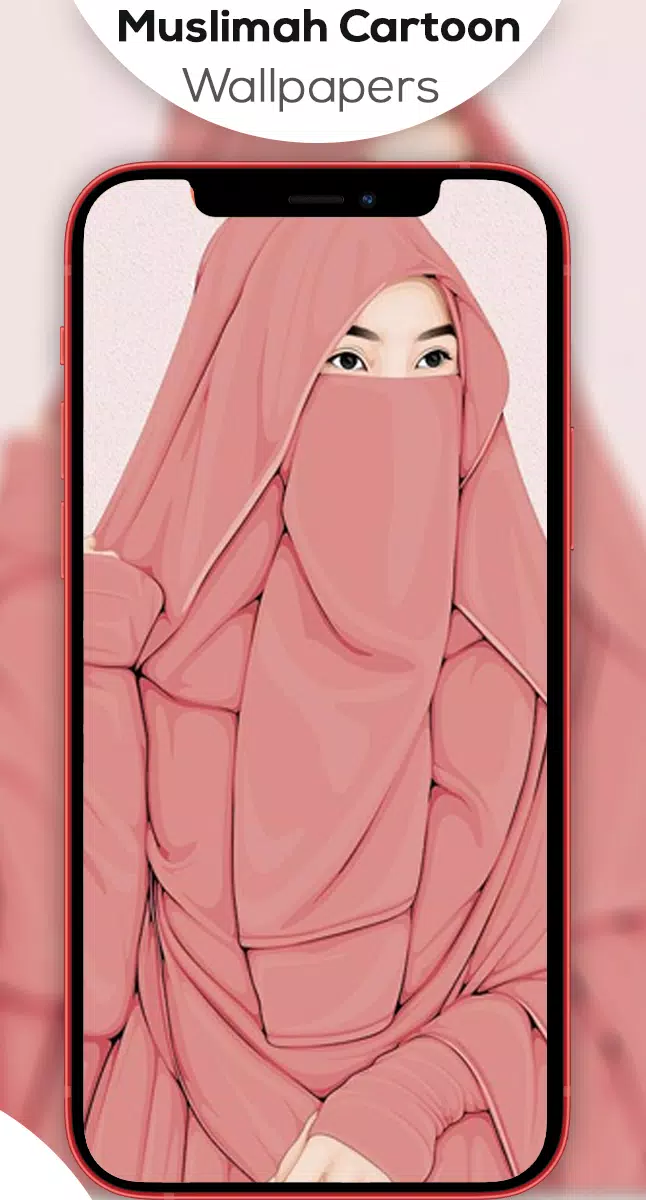 Schermata Muslimah Cartoon Wallpapers HD 2