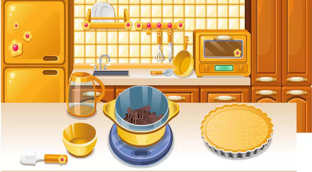 girls cooking games chocolate ภาพหน้าจอ 3