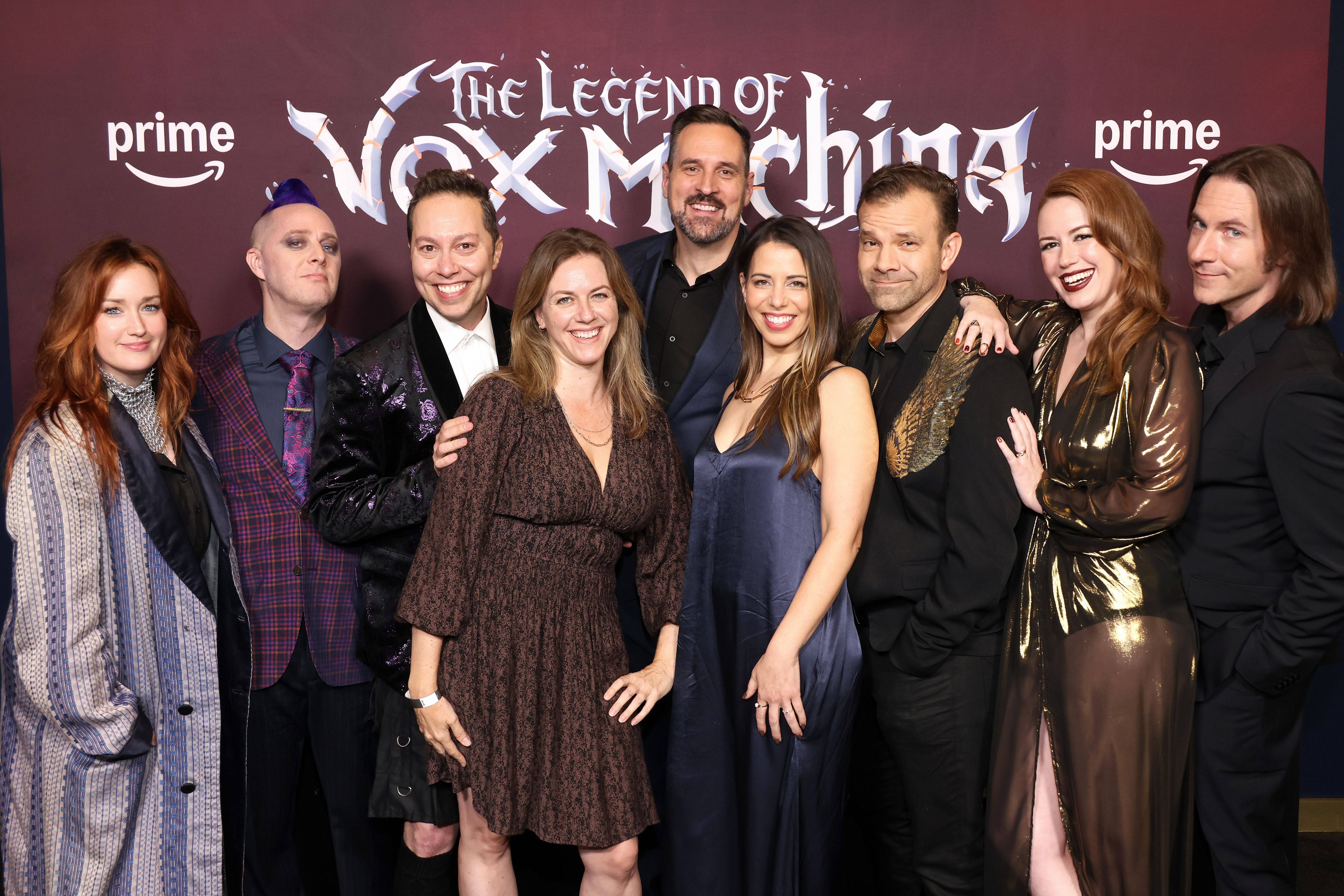 Critical Role cast posing together