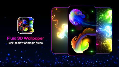 Magic Fluid: Live Wallpaper 3D應用截圖第0張