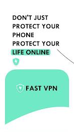 FastVPN - Secure & Fast VPN Schermafbeelding 0