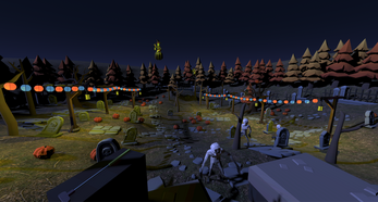 Ghoulish Golf: Broomstick Bonanza Captura de pantalla 0