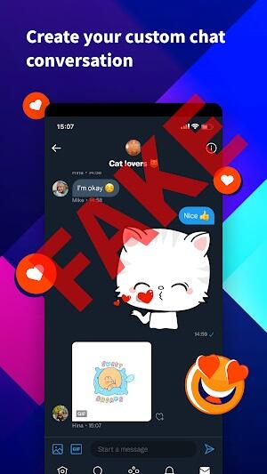 iFake Ảnh chụp màn hình 0