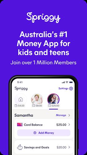 Spriggy Pocket Money Ảnh chụp màn hình 0