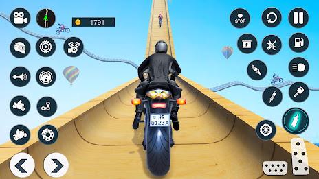 Mega Ramp Stunt Bike Games 3D應用截圖第0張