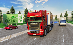 European Cargo Truck Simulator Tangkapan skrin 0