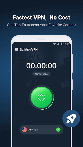 SailfishVPN - Fast, Secure VPN Ảnh chụp màn hình 2