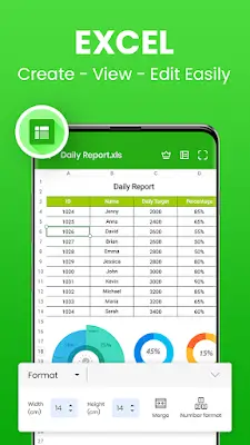 Docx Reader - PDF, XLSX, PPTX Capture d'écran 2