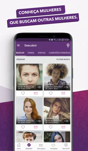 Schermata Femme Namoro para Mulheres 2