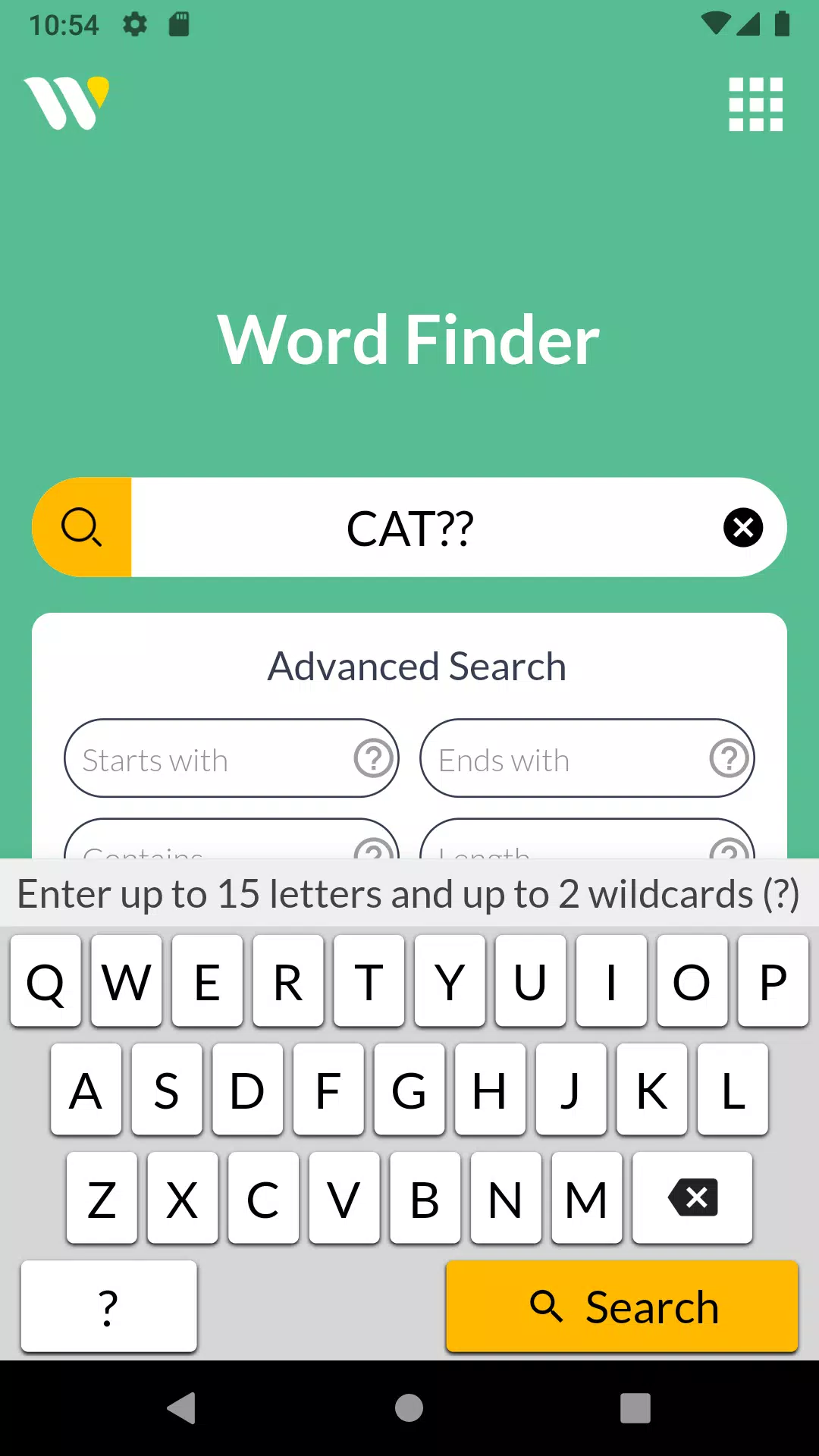 Wordfinder by WordTips Captura de tela 2