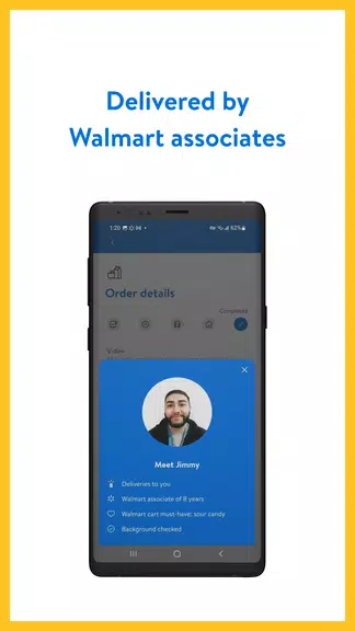 Walmart InHome Delivery Screenshot 1