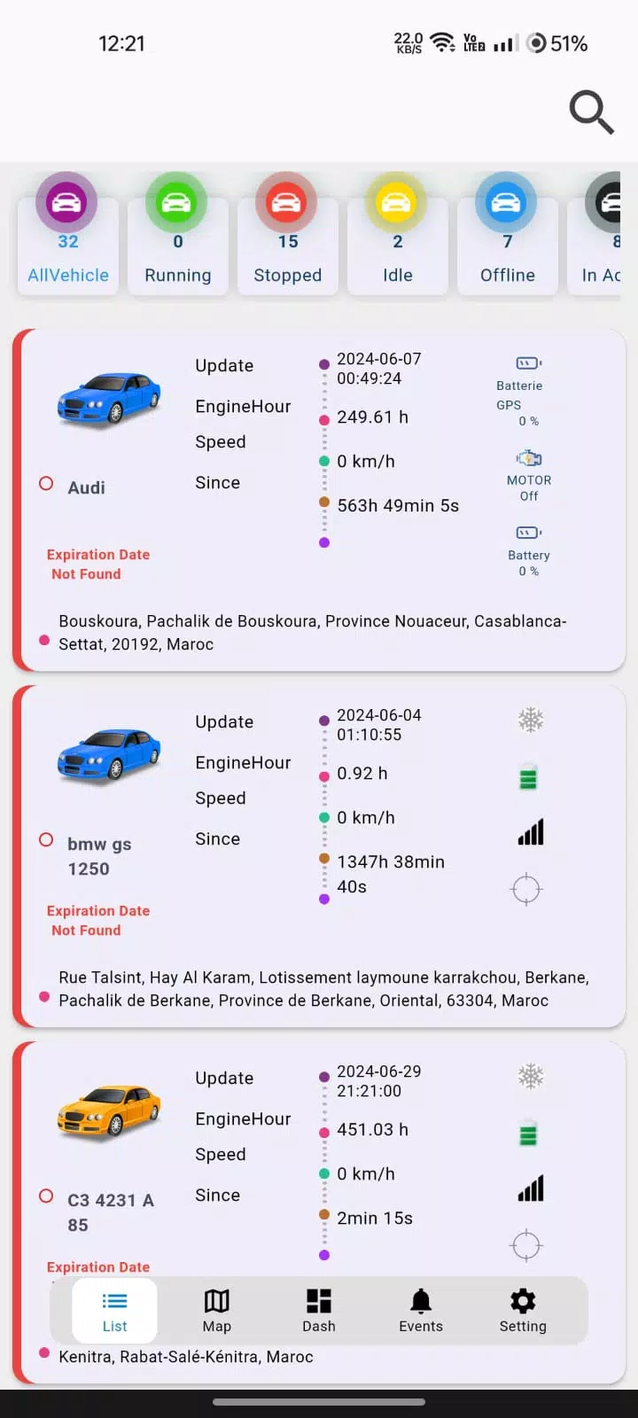 Zenata gps Tangkapan skrin 1