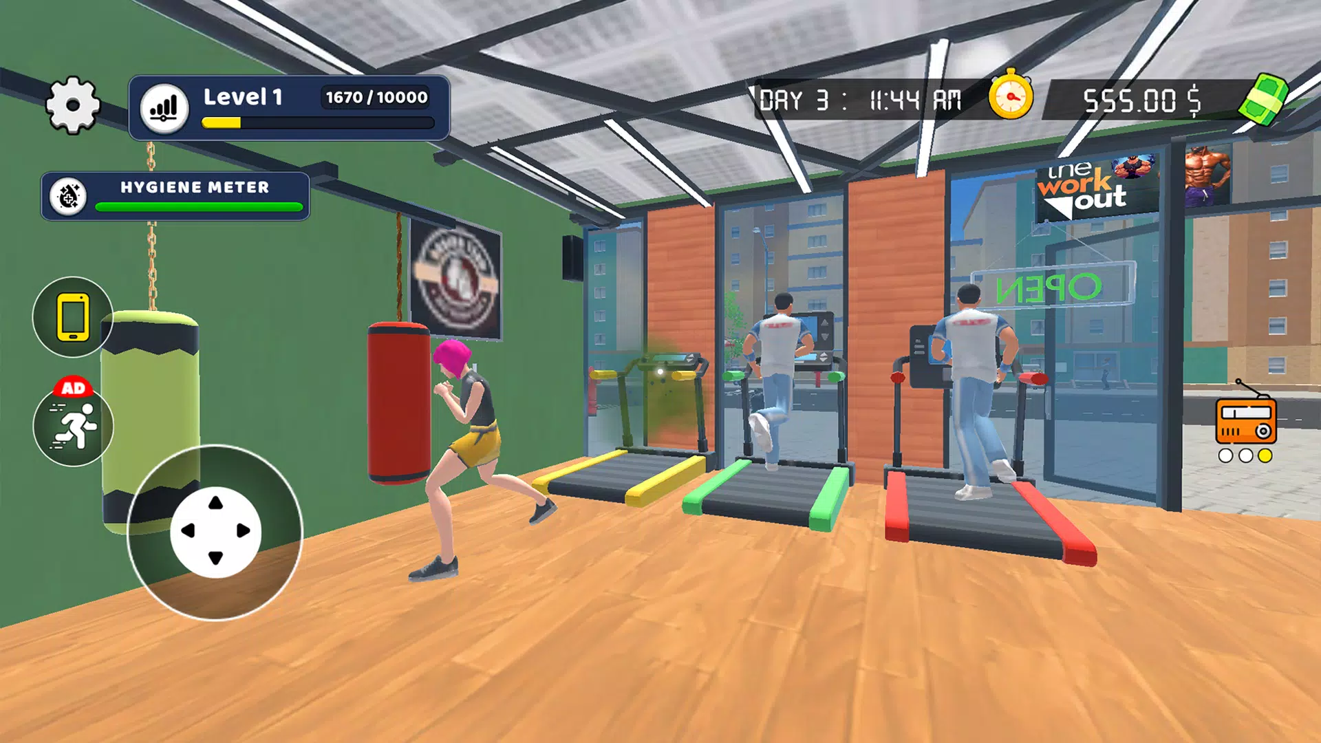 Boxing Workout Simulator Game Ảnh chụp màn hình 2