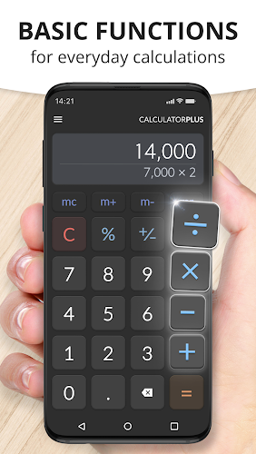 Calculator Plus Tangkapan skrin 1