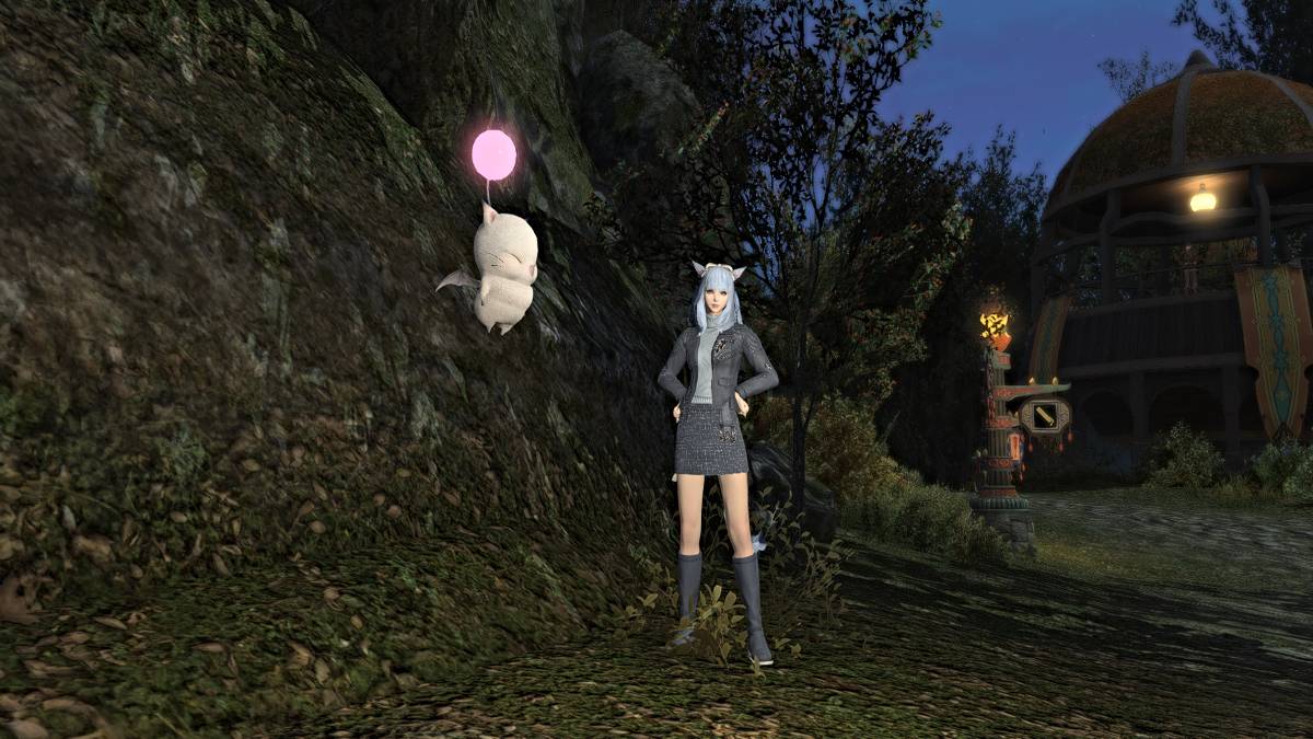 Initerant Moogle NPC sa Final Fantasy XIV