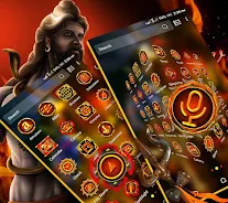 Lord Shiva Launcher Theme Zrzut ekranu 1