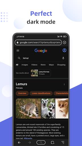 Lemur Browser - extensions ภาพหน้าจอ 0