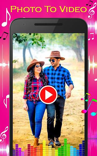 Photo to video maker স্ক্রিনশট 1