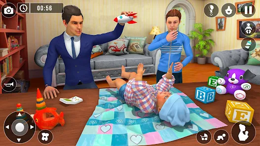 Mother Simulator: Mom Games 3D Скриншот 1