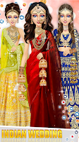 Indian Wedding Lehenga Game Скриншот 1