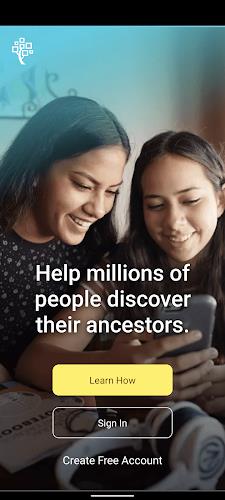 FamilySearch Get Involved ဖန်သားပြင်ဓာတ်ပုံ 0