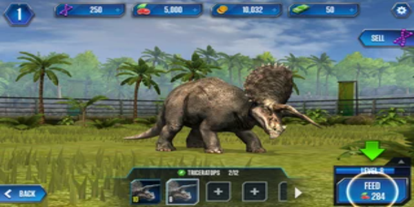 Jurassic World: The Game ဖန်သားပြင်ဓာတ်ပုံ 3