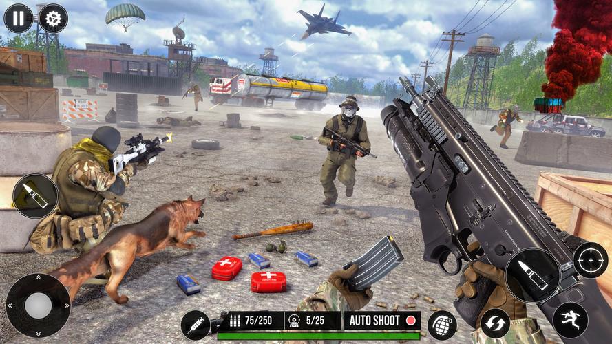 Battle Shooting FPS Gun Games Скриншот 2