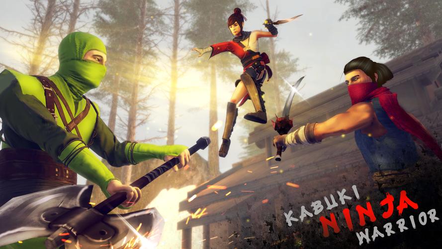 Ninja Shadow Fighting Games 3D Ảnh chụp màn hình 1