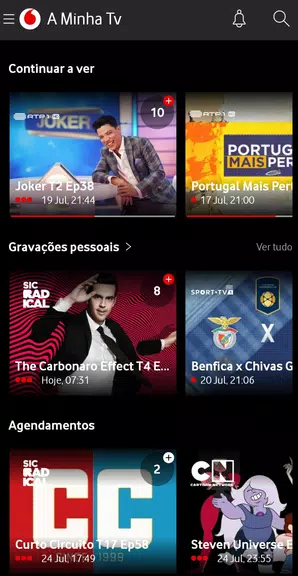 TV Vodafone Ảnh chụp màn hình 1