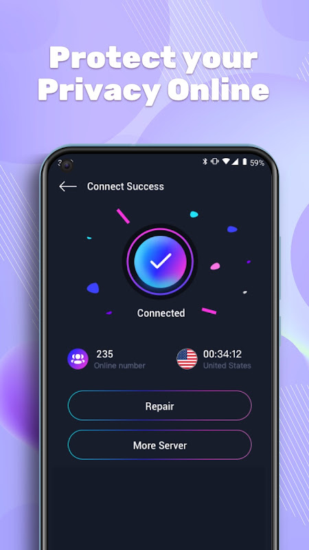 XMaster - Fast & Secure  VPN स्क्रीनशॉट 1