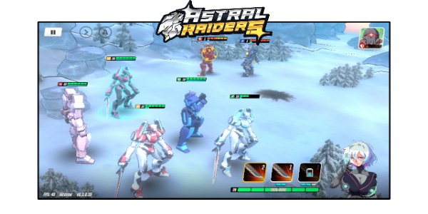 Astral Raiders スクリーンショット 1