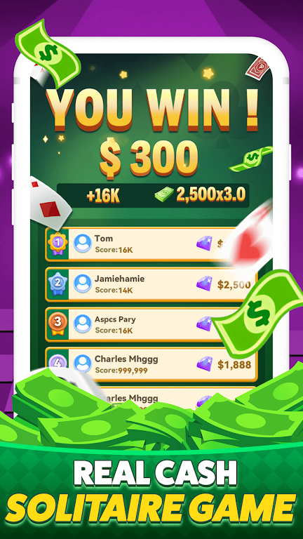 Solitaire Clash-Win Cash應用截圖第2張